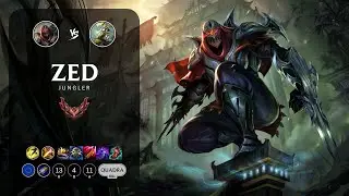 Zed Jungle vs Master Yi - EUW Grandmaster Patch 14.2