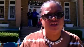 MCARES OF USA at Quinn Chapel Comm. Festival |  Co-Pastor Barbra Hobson