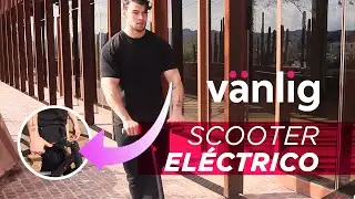 Scooter el&eacute;ctrico plegable vanlig
