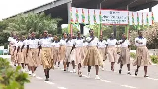 Part 9/11 President acknowledges the End of Military parade and Start of Civilian Parade