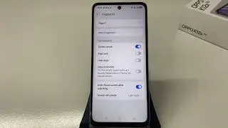How to Remove Hidden App Lock from Fingerprint in OPPO K12X