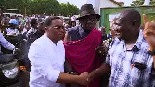 TAZAMA PAUL MAKONDA ALIVYOPOKELEWA KIBABE ARUSHA MJINI