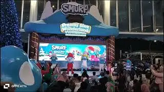 Keseruan lihat Smurf di Aeon Mall Sentul City 