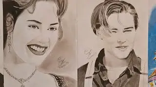 Kate Winslet's Face Painting: Creating a Work of Art with Black Pen
