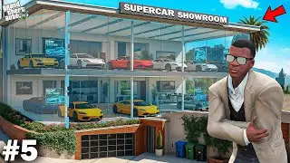 Franklin Hired Security Guards For His Most Expensive Supercar Showroom In GTA 5!