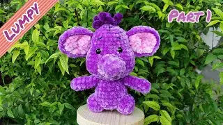 How To Crochet- Lumpy (Part 1) | Amigurumi Tutorial | SpringDay DIY