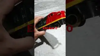 LOCOMOTORA ESCALA O #ferromodelismo
