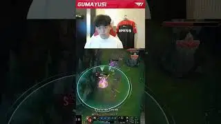 What Was That | T1 GUMAYUSI PLAY SAMIRA | AD CARRY RANK CHALLENGE | SOLO KILL #shorts