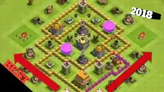 CLASH OF CLANS | TH6 FARMING BASE : 2018