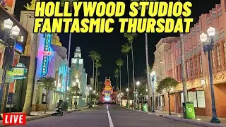 🔴Live: Disney's Hollywood Studios Fantasmic at 9:30pm on Thursdat at Walt Disney World 1/8/2026