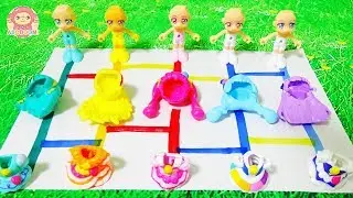 【あみだくじ】プリキュアの顔とお洋服シャッフルあみだくじ！スター☆トゥインクルプリキュア