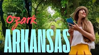 [4K] Driving at West Interstate 40 Ozark Arkansas, U.S.