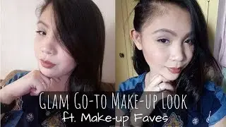 GLAM GO-TO MAKEUP LOOK !! | AshOnTheGo💎