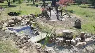 Bassin rivi&egrave;re en cascade