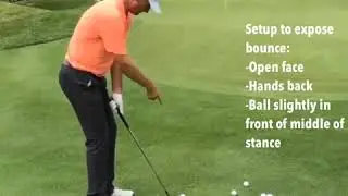 Justin Rose explaining Seve Ballesteros chipping technique