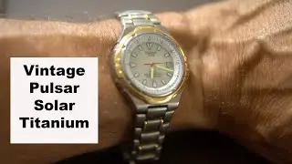 Vintage Pulsar Solar Titanium - Wristwatch Wednesday