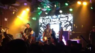Less Than Jake - Sugar In Your Gas Tank LIVE NYC 2013