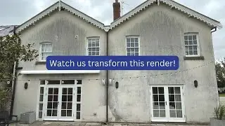 Satisfying House Softwash Render Cleaning K-Rend Cleaning