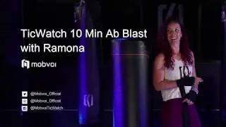 Mobvoi x Dr.Ramona At Home workout: 10 min ab blast!