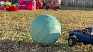Wpl C-24 trailing in the backyard badlands 