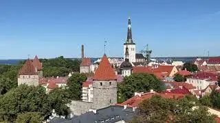 Great viewpoint Tallinn city walls: Patkuli platform Vaateplats