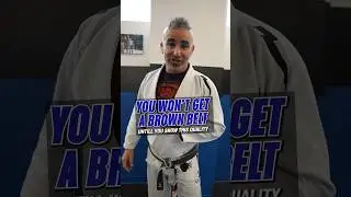 You will NOT get a Jiu Jitsu brown belt if you don&rsquo;t have this!!!! ⬆️  #jiujitsu #martialarts #bjj