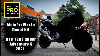 Полный комплект наклеек MotoProWorks I 2021+ KTM 1290 Super Adventure S