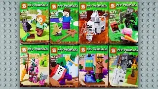 LEGO Minecraft My World Minifigures (knock-off) Sheng Yuan  SY691