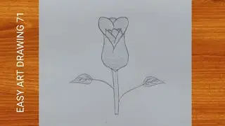 Art drawing flower || very beautiful flowers drawing easy step by step #viralvideo #trendingvideo 