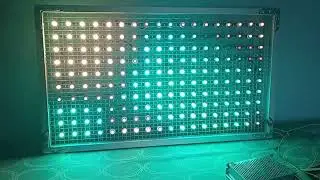 Custom LED Pixel Board &ndash; Visual Effects Showcase
