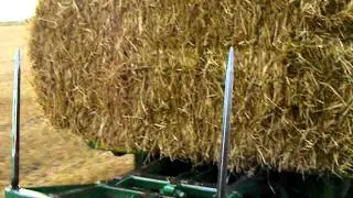 Heath Superchaser bale chaser & John Deere 6920s