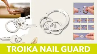 Schl&uuml;sselanh&auml;nger Keyring | NAIL GUARD | KR23-10/ST #troika_germany