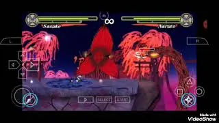 Naruto Shippuden Ultimate Ninja Heroes 3-Sasuke e Naruto VS Shinga(V&iacute;deoGame PPSSPP-PSP no📲)
