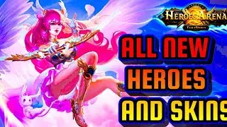 All new heroes and skins in Heroes Arena 2022