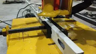India's fastest cutting aluminium copy router machine 7874974313 ⚙️ #aluminium #window #tools