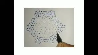 15 to 8 🌺🌻🌹🌷 rangoli #video #videofeed  #videoviral #rangoliart #flowerrangoli #yashru5  #ytviral