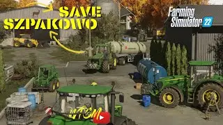 DOWNLOAD SAVE 🔨 Nowoczesne Duże Gospodarstwo MAP: SZPAKOWO!😍 [4K] FS22