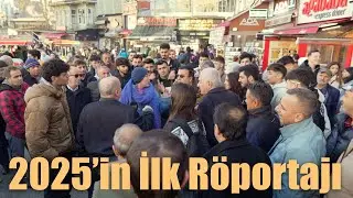 2025 yılının ilk röportajı | Sokaklar Gergin | Sokak Röportajları
