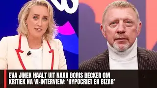 Eva Jinek haalt uit naar Boris Becker om kritiek na VI-interview: &lsquo;Hypocriet en bizar&rsquo;