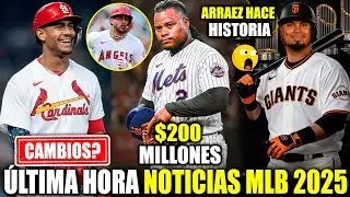 BOMBAZO! METS NEGOCIAN CON FRAMBER VALDEZ! SEATLLE MEGA CAMBIO! ARRAEZ HACE HISTORIA! SIRI FIRMA MLB