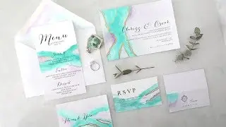 DIY EASY WEDDING INVITATIONS