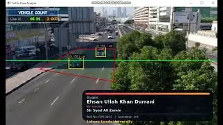 Traffic Flow Analyzer Using YOLO