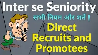 Inter se seniority of direct recruits and promotees