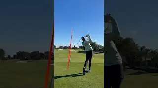 I&rsquo;m a better golfer left handed?👀 #golf #shorts