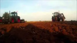 Jesienne prace polowe 2015 /// 2x Fendt ///