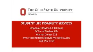 Virtual Campus Partner Session - Disability Services