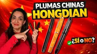 Plumas chinas HONGDIAN 🖋️ &iquest;MERECEN la pena? Pongo 3 A PRUEBA