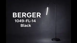 Berger 1049 Black — premium minimalistyczna lampa LED
