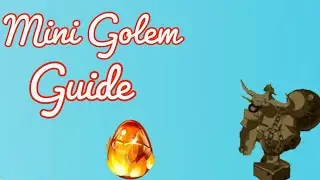 CRIMSON DOFUS ANCIENT MINIGOLEM GUDIED FIGHT