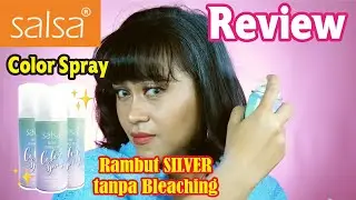 Review SALSA Instant mermaid hair color spray | Risa Florendo